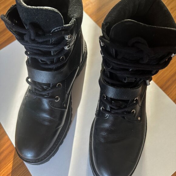 All Saints Paulina Lace-up Women's Combat Boot - Picture 2 of 4